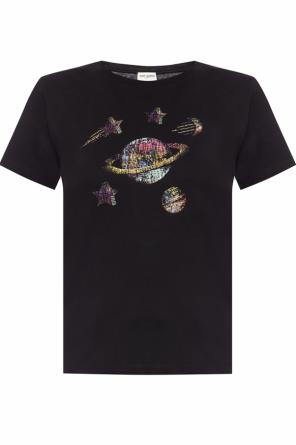Printed t-shirt, zdjęcie 1 Printed t-shirt od Saint Laurent